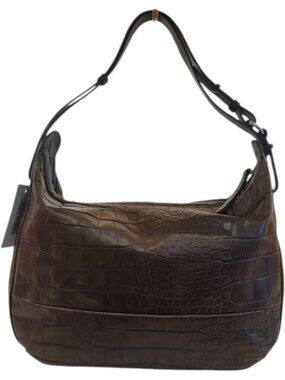 489159CR C1 Furla Shoulder Bag Brown Leather